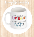Father's Day mugs