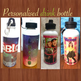 Personalised aluminum drink bottles